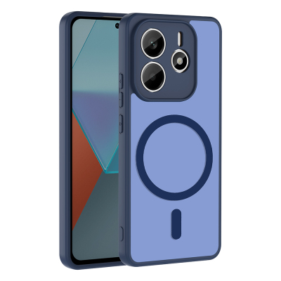 Xiaomi Redmi Note 14 4G Case M-safe Charging Feature Zore Ballet Flat Cover - 1