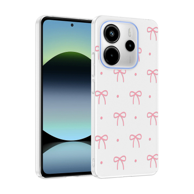 Xiaomi Redmi Note 14 4G Case with Camera Protector, Patterned Zore Clip Cover - 3