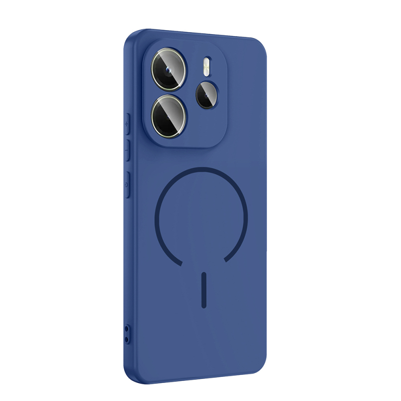 Xiaomi Redmi Note 14 4G Case Zore Meta Cover with M-safe Charging Feature - 9