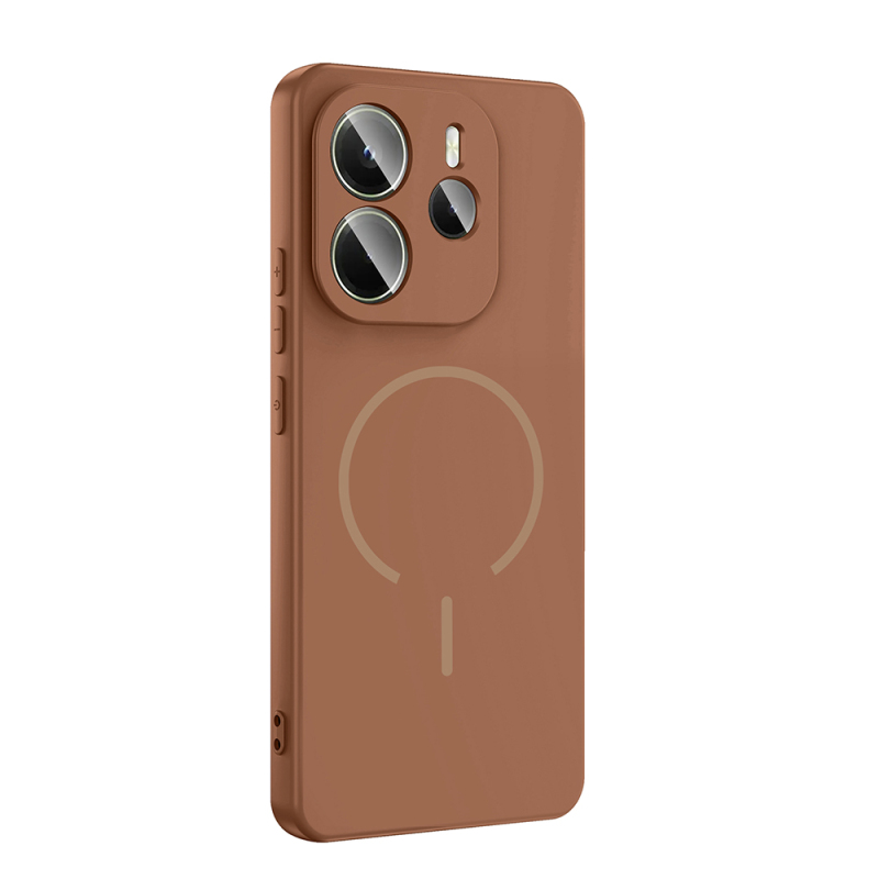 Xiaomi Redmi Note 14 4G Case Zore Meta Cover with M-safe Charging Feature - 10