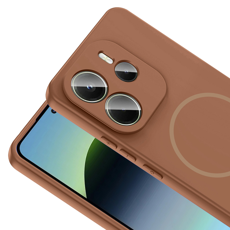 Xiaomi Redmi Note 14 4G Case Zore Meta Cover with M-safe Charging Feature - 17