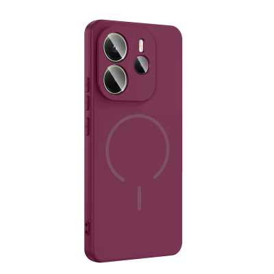 Xiaomi Redmi Note 14 4G Case Zore Meta Cover with M-safe Charging Feature - 13