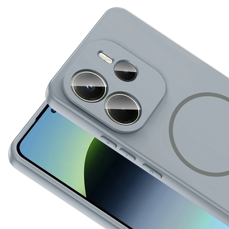 Xiaomi Redmi Note 14 4G Case Zore Meta Cover with M-safe Charging Feature - 21