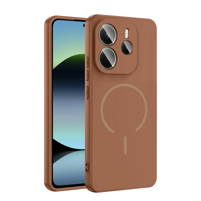 Xiaomi Redmi Note 14 4G Case Zore Meta Cover with M-safe Charging Feature - 5