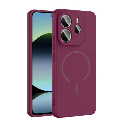 Xiaomi Redmi Note 14 4G Case Zore Meta Cover with M-safe Charging Feature - 2