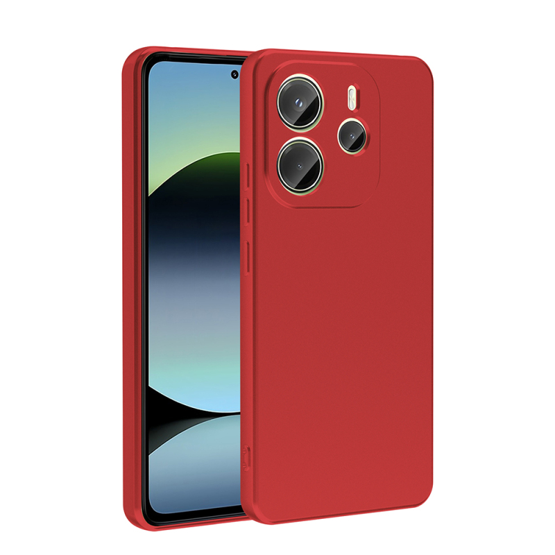 Xiaomi Redmi Note 14 4G Case Zore Premier Silicone Cover - 4