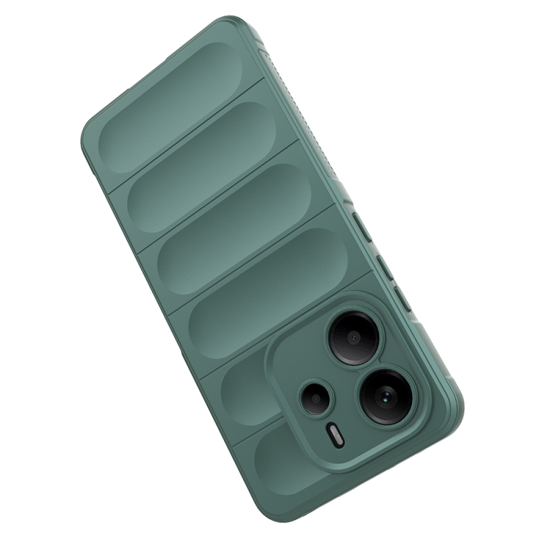 Xiaomi Redmi Note 14 4G Kılıf Esnek TPU Oyuklu Arka Yüzey Tasarımlı Zore Etnik Silikon Kapak - 8