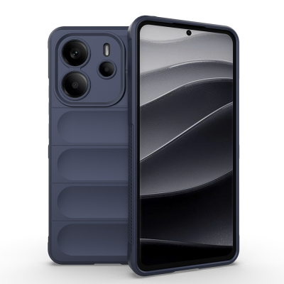 Xiaomi Redmi Note 14 4G Kılıf Esnek TPU Oyuklu Arka Yüzey Tasarımlı Zore Etnik Silikon Kapak - 3
