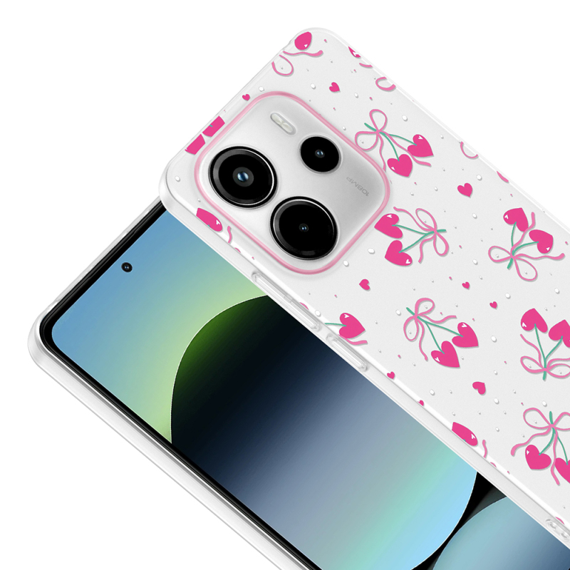 Xiaomi Redmi Note 14 4G Kılıf Kamera Korumalı Desenli Zore Klip Kapak - 9