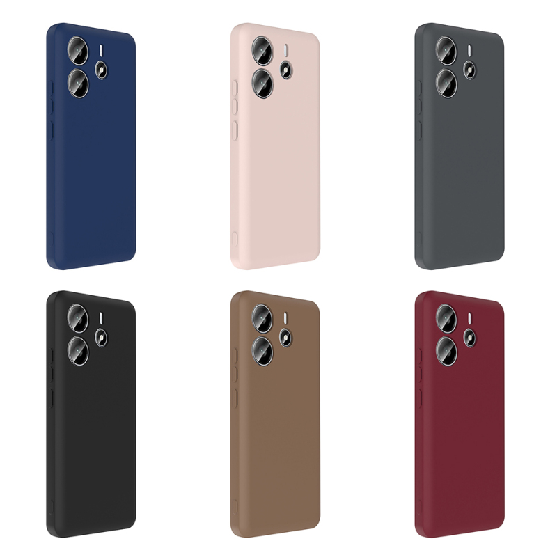 Xiaomi Redmi Note 14 4G Kılıf Kamera Korumalı Kartlık Hazneli Zore Vitra Kapak - 20