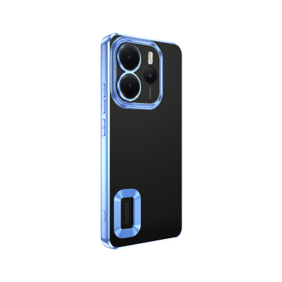 Xiaomi Redmi Note 14 4G Kılıf Kamera Korumalı Logo Gösteren Zore Omega Kapak - 12