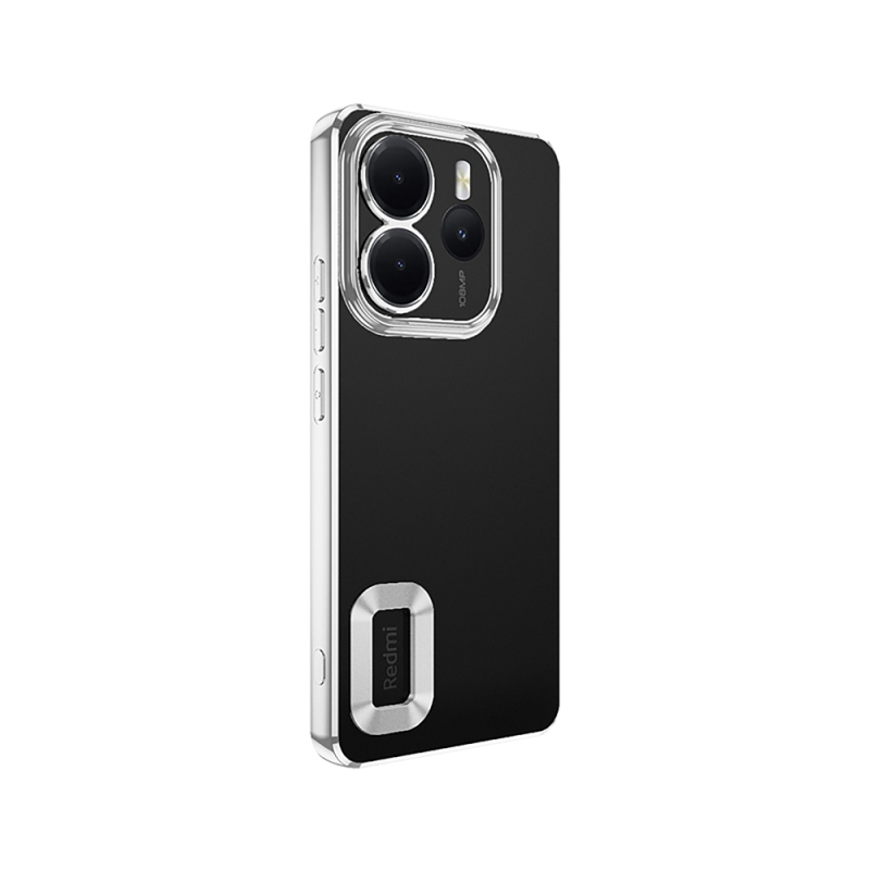 Xiaomi Redmi Note 14 4G Kılıf Kamera Korumalı Logo Gösteren Zore Omega Kapak - 15
