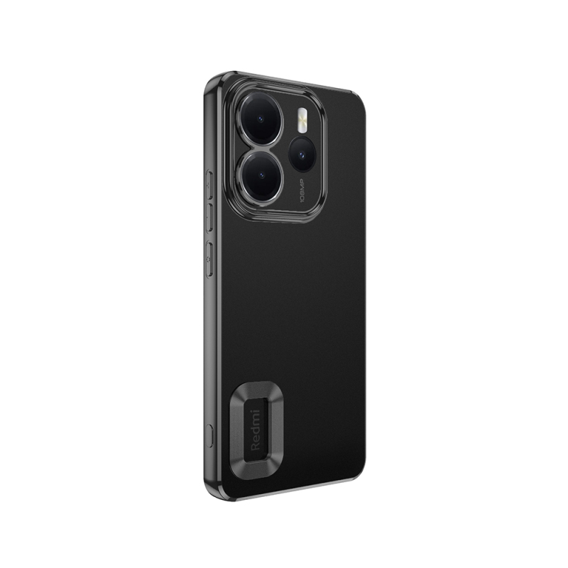 Xiaomi Redmi Note 14 4G Kılıf Kamera Korumalı Logo Gösteren Zore Omega Kapak - 17
