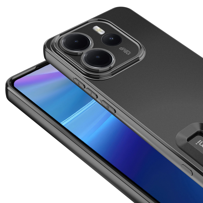 Xiaomi Redmi Note 14 4G Kılıf Kamera Korumalı Logo Gösteren Zore Omega Kapak - 18