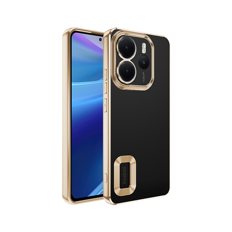 Xiaomi Redmi Note 14 4G Kılıf Kamera Korumalı Logo Gösteren Zore Omega Kapak - 5