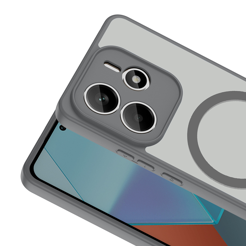Xiaomi Redmi Note 14 4G Kılıf M-safe Şarj Özellikli Zore Babet Kapak - 10