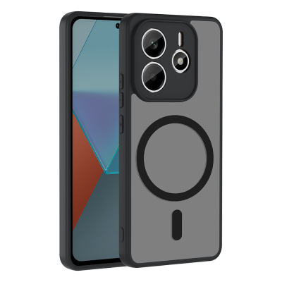 Xiaomi Redmi Note 14 4G Kılıf M-safe Şarj Özellikli Zore Babet Kapak - 4