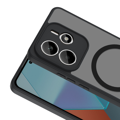 Xiaomi Redmi Note 14 4G Kılıf M-safe Şarj Özellikli Zore Babet Kapak - 12