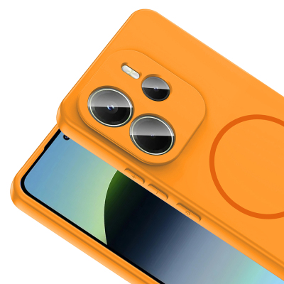 Xiaomi Redmi Note 14 4G Kılıf M-safe Şarj Özellikli Zore Meta Kapak - 18