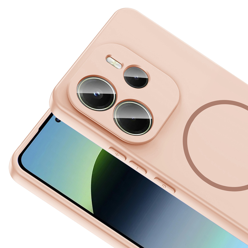 Xiaomi Redmi Note 14 4G Kılıf M-safe Şarj Özellikli Zore Meta Kapak - 19