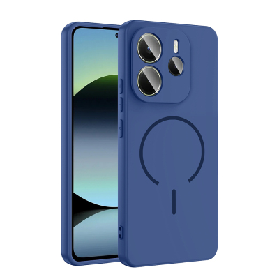 Xiaomi Redmi Note 14 4G Kılıf M-safe Şarj Özellikli Zore Meta Kapak - 6