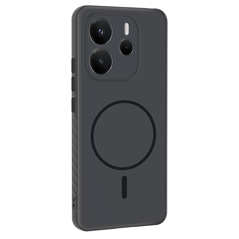 Xiaomi Redmi Note 14 4G Kılıf M-safe Şarj Özellikli Zore Tea Kapak - 8