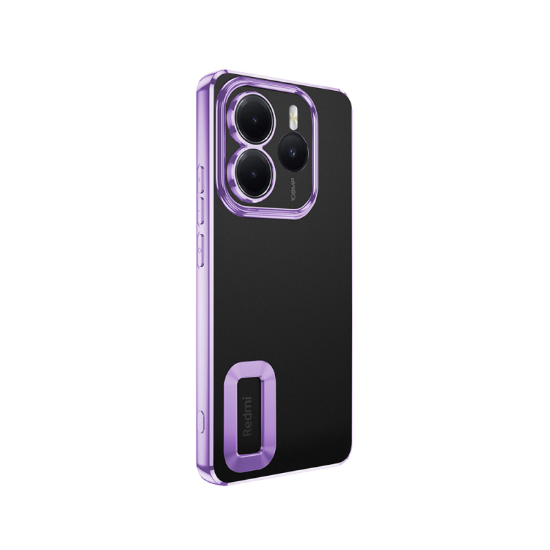 Xiaomi Redmi Note 14 5G Case Camera Protection Logo Showing Zore Omega Cover - 8