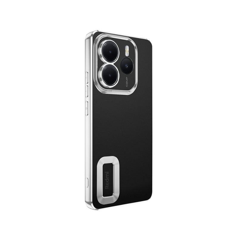 Xiaomi Redmi Note 14 5G Case Camera Protection Logo Showing Zore Omega Cover - 16