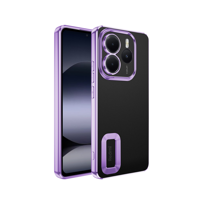 Xiaomi Redmi Note 14 5G Case Camera Protection Logo Showing Zore Omega Cover - 3