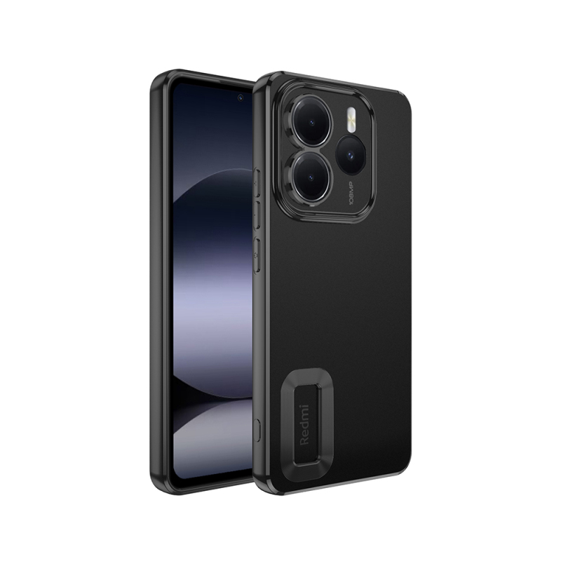 Xiaomi Redmi Note 14 5G Case Camera Protection Logo Showing Zore Omega Cover - 7