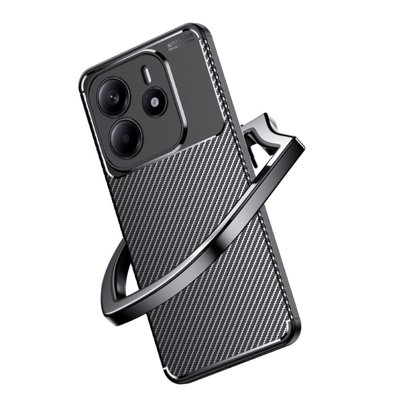 Xiaomi Redmi Note 14 5G Case Zore Negro Silicone Cover - 4