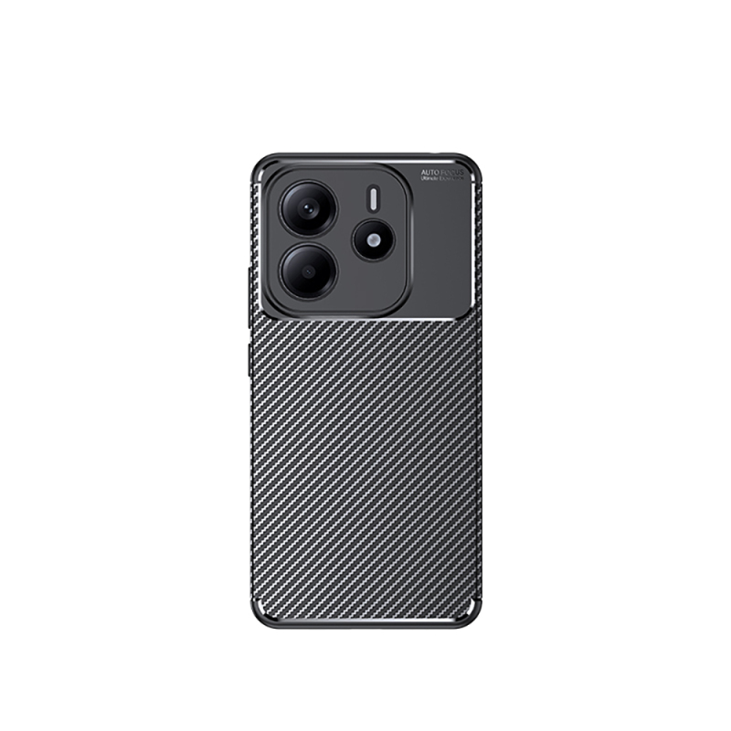 Xiaomi Redmi Note 14 Case Zore Negro Silicone Cover - 1