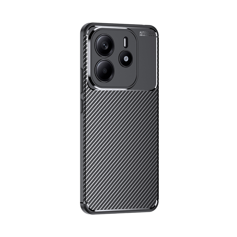 Xiaomi Redmi Note 14 Case Zore Negro Silicone Cover - 5