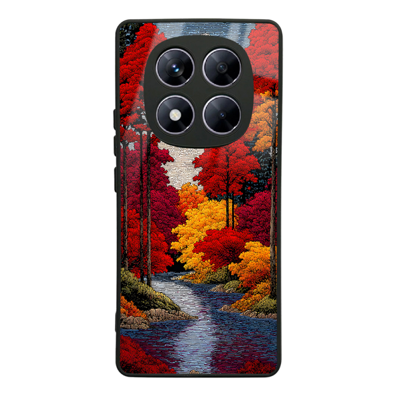 Xiaomi Redmi Note 14 Pro 4G Case with Camera Protection, Patterned Zore Lusi Cover - 4