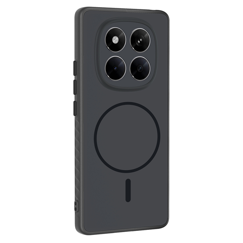 Xiaomi Redmi Note 14 Pro 4G Case with M-safe Charging Feature Zore Tea Cover - 8