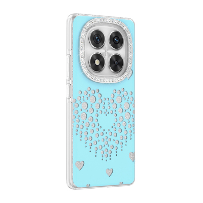 Xiaomi Redmi Note 14 Pro 4G Kılıf Damla Taşlı Zore Rivas Sert PC Kapak - 5