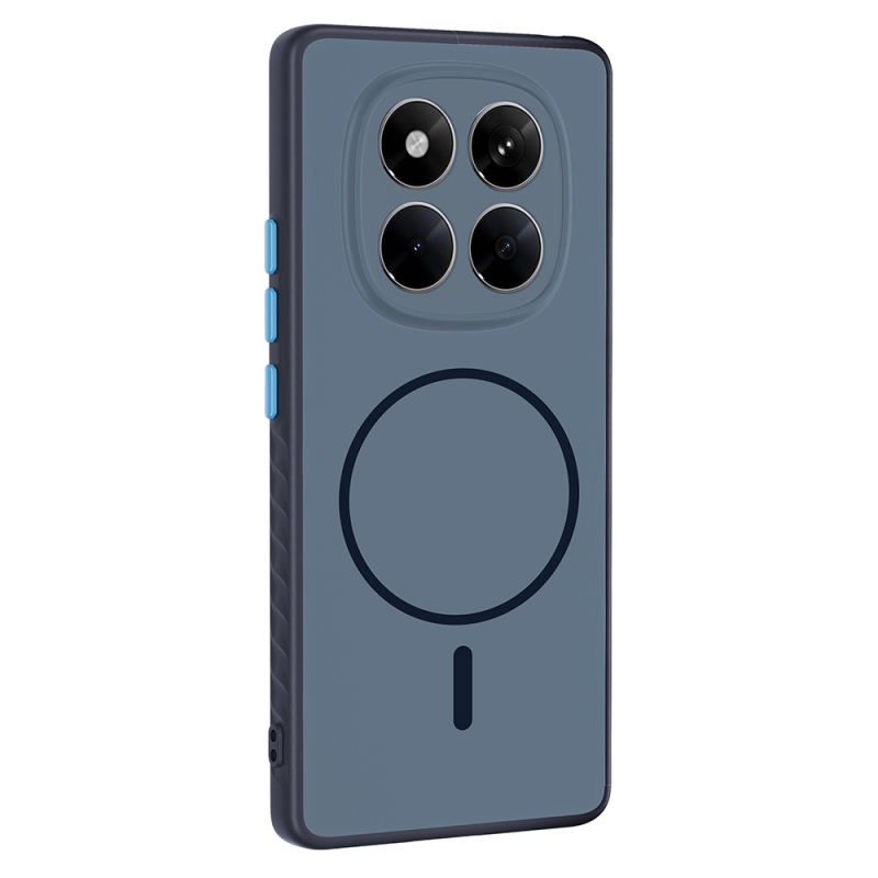 Xiaomi Redmi Note 14 Pro 4G Kılıf M-safe Şarj Özellikli Zore Tea Kapak - 5