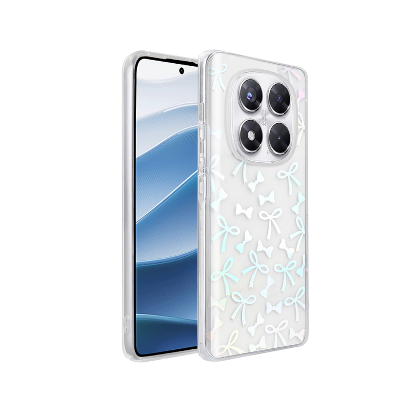 Xiaomi Redmi Note 14 Pro 4G Kılıf Şeffaf Figürlü Zore Folk Sert Kapak - 5