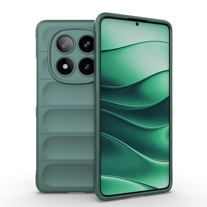 Xiaomi Redmi Note 14 Pro 5G Kılıf Esnek TPU Oyuklu Arka Yüzey Tasarımlı Zore Etnik Silikon Kapak - 4