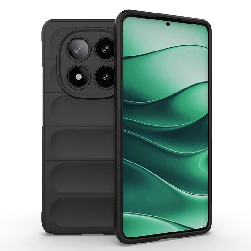 Xiaomi Redmi Note 14 Pro 5G Kılıf Esnek TPU Oyuklu Arka Yüzey Tasarımlı Zore Etnik Silikon Kapak - 3