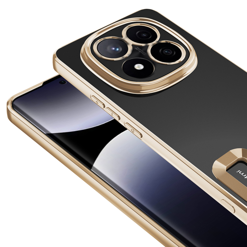 Xiaomi Redmi Note 14 Pro 5G Kılıf Kamera Korumalı Logo Gösteren Zore Omega Kapak - 11
