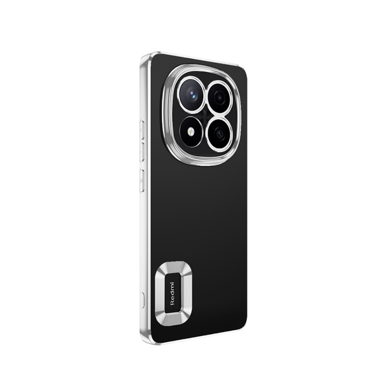 Xiaomi Redmi Note 14 Pro 5G Kılıf Kamera Korumalı Logo Gösteren Zore Omega Kapak - 16