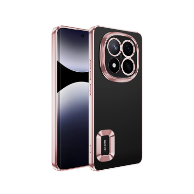 Xiaomi Redmi Note 14 Pro 5G Kılıf Kamera Korumalı Logo Gösteren Zore Omega Kapak - 4