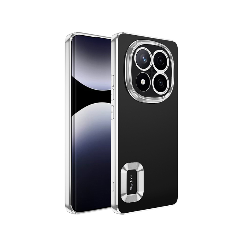 Xiaomi Redmi Note 14 Pro 5G Kılıf Kamera Korumalı Logo Gösteren Zore Omega Kapak - 6