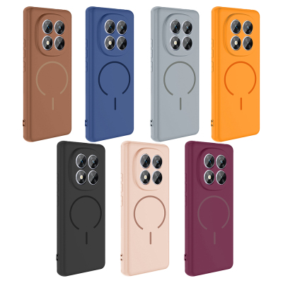 Xiaomi Redmi Note 14 Pro 5G Kılıf M-safe Şarj Özellikli Zore Meta Kapak - 23