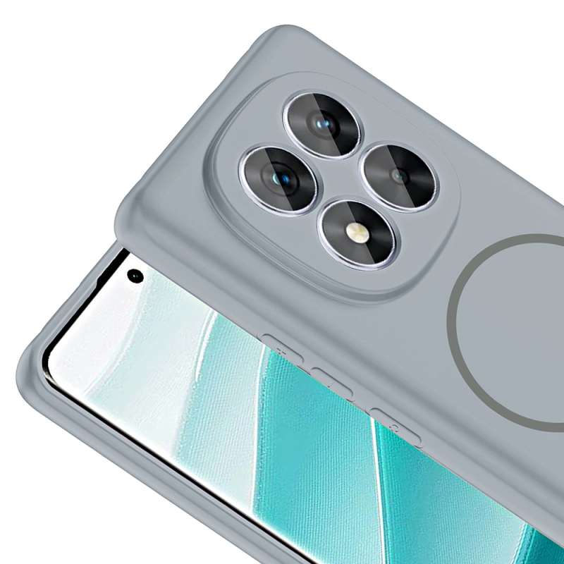 Xiaomi Redmi Note 14 Pro 5G Kılıf M-safe Şarj Özellikli Zore Meta Kapak - 21