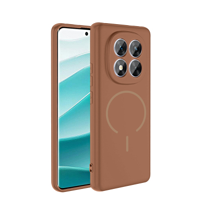 Xiaomi Redmi Note 14 Pro 5G Kılıf M-safe Şarj Özellikli Zore Meta Kapak - 3