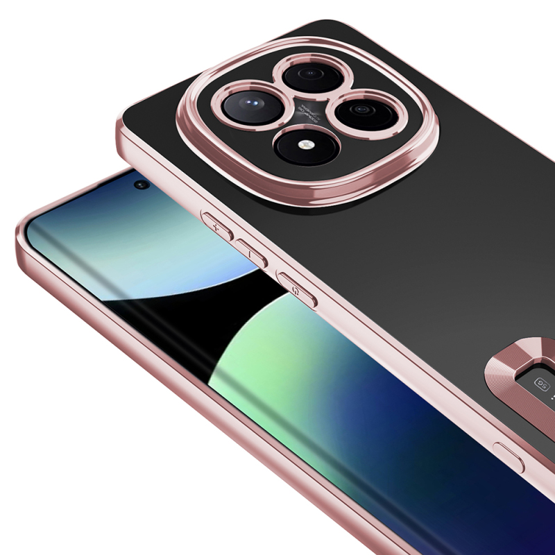 Xiaomi Redmi Note 14 Pro Plus Kılıf Kamera Korumalı Logo Gösteren Zore Omega Kapak - 11