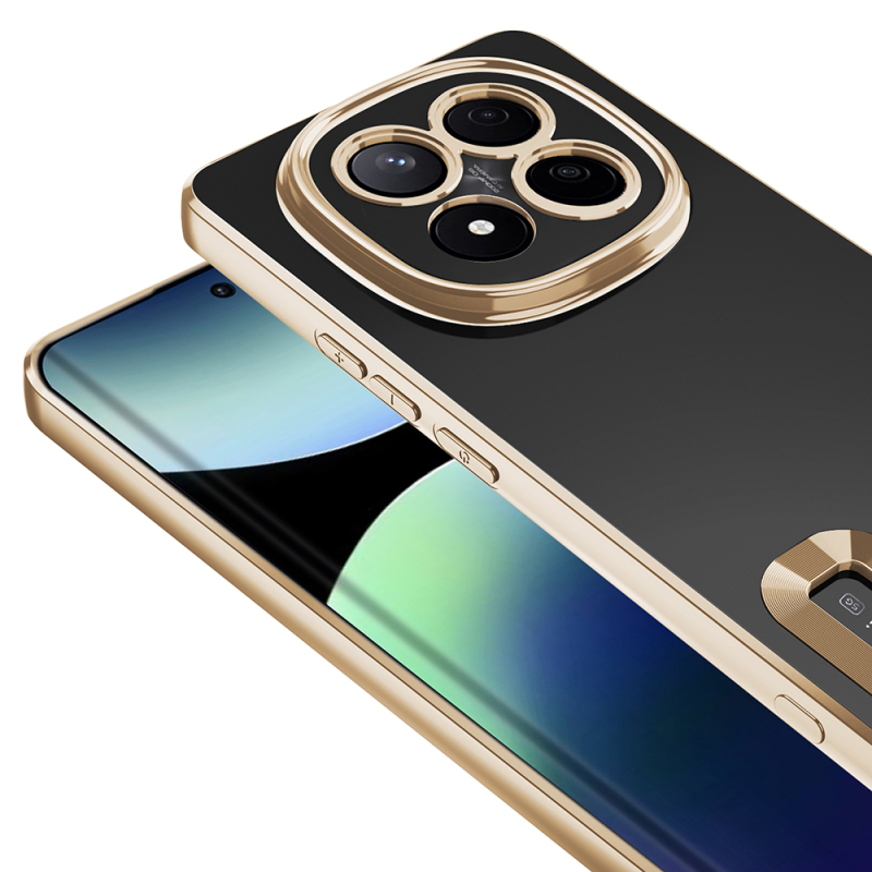 Xiaomi Redmi Note 14 Pro Plus Kılıf Kamera Korumalı Logo Gösteren Zore Omega Kapak - 17