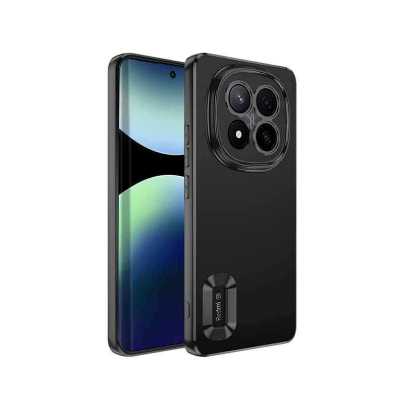 Xiaomi Redmi Note 14 Pro Plus Kılıf Kamera Korumalı Logo Gösteren Zore Omega Kapak - 6